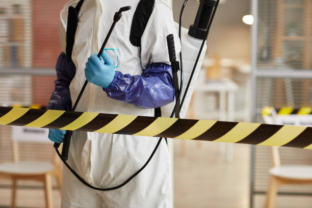 Professional Blood Cleanup technician working in Hillsboro, WI